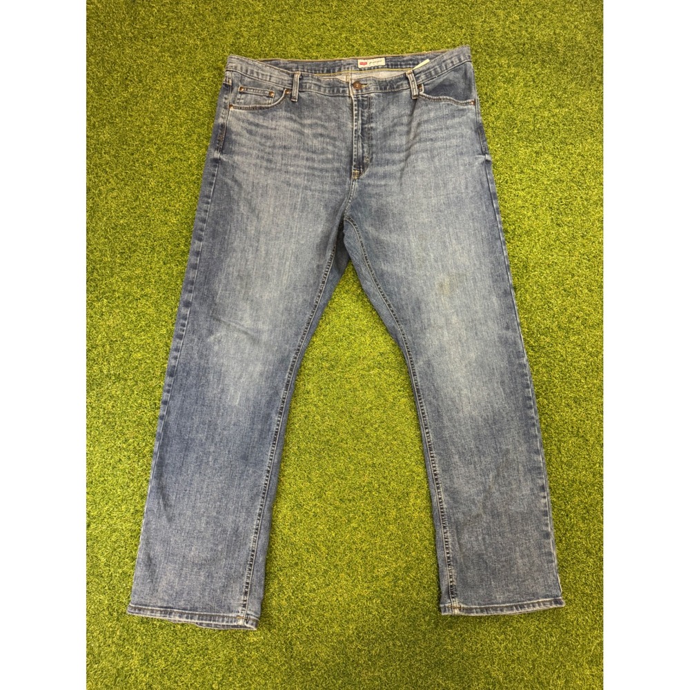 Wrangler Relaxed Boot Cut Jeans Mens 40x32 Medium Wash Blue Denim 112344984
